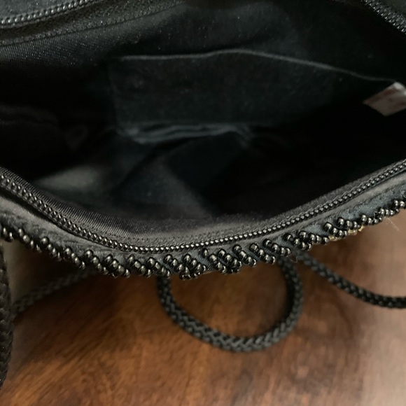 Beaded Evening Party Special Event Black Crossbody - Picture 4 of 4